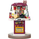 OCIE Кухня Chef Kitchen с течаща вода и пара 64ч. лилава