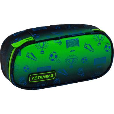 Astra Овален несесер Astra Ombre Football - 1 цип (AS503026069)
