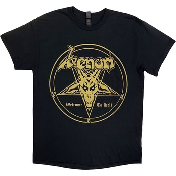 Venom (Band) Риза Welcome To Hell Unisex Black L (VENTS02MB03)