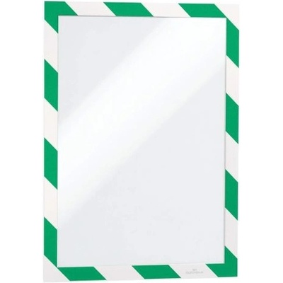 Durable Duraframe Security - rámeček A4 zeleno/bílý, 2 ks