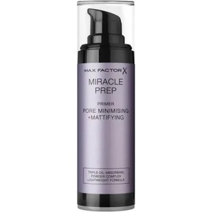 MAX Factor Miracle Prep Pore Minimising + Mattifying Primer - Минимизираща порите и матираща база за грим от серията "Miracle