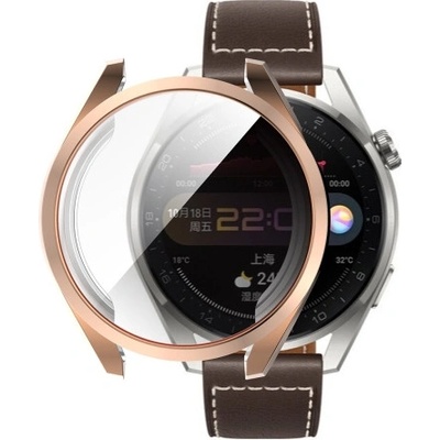 VSETKONAMOBIL Ochranný obal Huawei Watch 3 Pro zlatý 33281