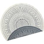 Hanse Home Сив и кремав килим за открито, ø 200 cm Porto - NORTHRUGS (103143-200)