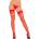 RENÉ ROFÉ Секси дамски чорапи в червен цвят "rene rofe sheer red
