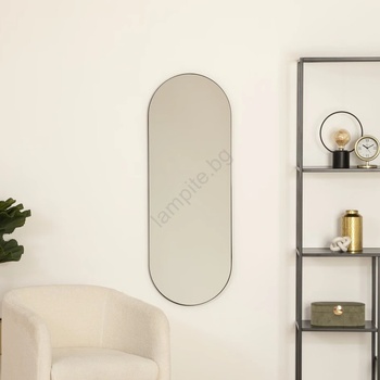 Atmosphera - Огледало SELENA 112x40 см черен (P6633)