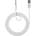 Cellularline Кабел Cellularline - 6977, USB-C/жак 3.5 mm, 1 m, бял (AUXMUSICABLETYPECW)