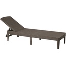 Allibert Jaipur Sun Lounger cappuccino