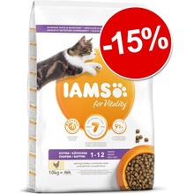 IAMS for Vitality Cat Adult Indoor chicken 10 kg