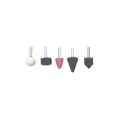 EXTOL CRAFT 1820 brusky rotační 5 ks, stopka 6 mm