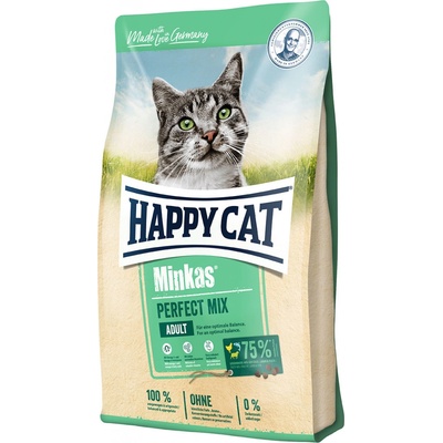 Happy Cat Minkas Perfect mix Geflügel fish & lamm 10 kg