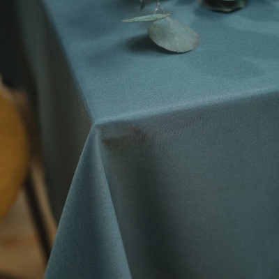 TODAY obrus Essential 100% polyester Paon petrolejová 150x250 cm