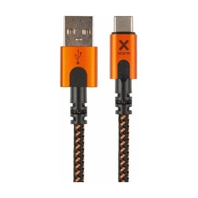Xtorm CXX004 Xtreme USB/USB-C, 1,5m, černý, oranžový