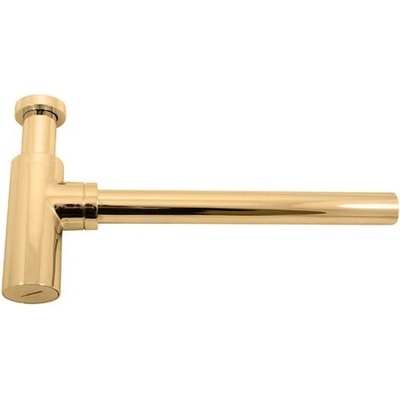 Slezak-RAV Umývadlový sifón zlatý, farba: GOLD - lesklý MD0232Z