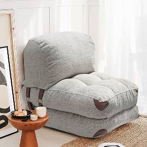 ASG Разтегателен фотьойл PUFFIN Teddy Grey (8684282400134)