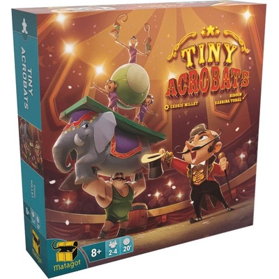 Matagot Настолна игра Tiny Acrobats - семейна (BGBG0001563N)
