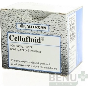 Cellufluid int.oph.30 x 0,4 ml/2 mg