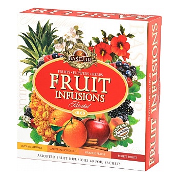 Basilur Fruit Infusions Assorted 40 sáčků