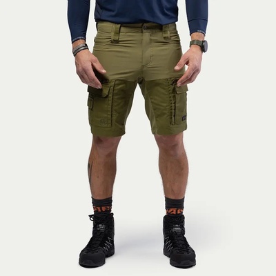 Beyond Nordic Sweden BN010 zelené pánské outdoor kraťasy Teflon EcoElite