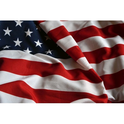 DIMEX ART Флизелинов фототапет американско знаме 375 x 250 см