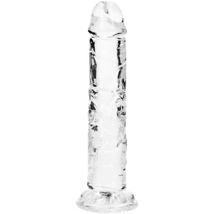 RealRock Straight Realistic Dildo with Suction Cup - 6'' / 14, 5