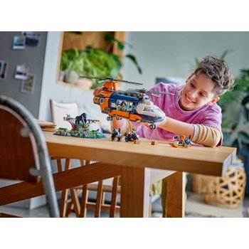 Image 1 of LEGO® City - Jungle Explorer Helicopter at Base Camp (60437)