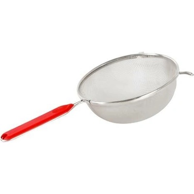 Cedník pasírovací, nerez - 18 cm, plastové držadlo