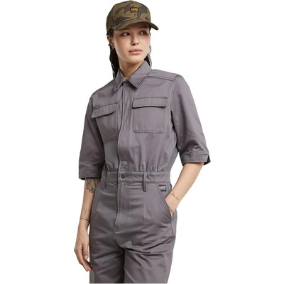 G-STAR Гащеризон G-Star D24588-D766 short sleeve jumpsuit - Grey (Granite)