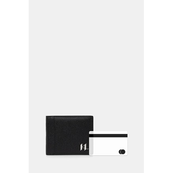 Karl Lagerfeld Кожен портфейл Karl Lagerfeld K/MONOGRAM мъжки в черно A3M30182 (A3M30182)