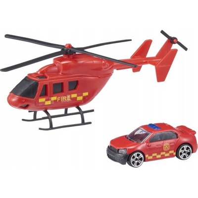 Halsall Teamsterz Helikoptéra a autíčko záchranáři