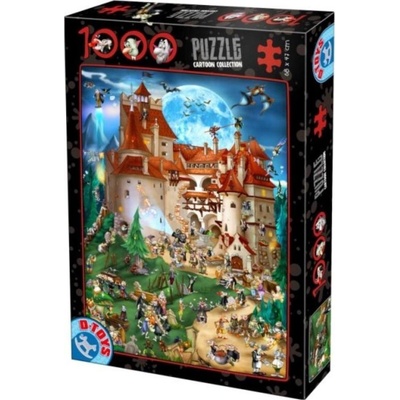 D-Toys Drakulov zámok 1000 dielov