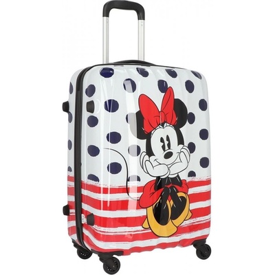 American Tourister Disney Legends SpinnerMinnie Blue Dots 36 l