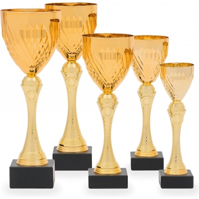 Pohár STANDARD výška 28 cm zlatý