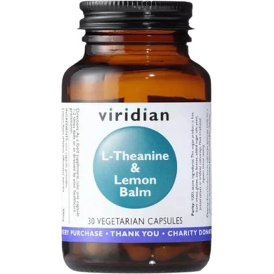 Viridian L-Theanine & Lemon Balm [30 капсули]
