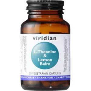 Viridian L-Theanine & Lemon Balm [30 капсули]