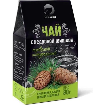 Alteja Bylinkový čaj s cédrovou šiškou sypaný 80 g