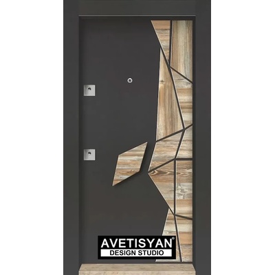 Haska Блиндирана врата Lux Стар 16 Яре (цена без монтаж)