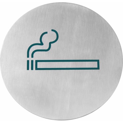 HENDI Cedule na dveře, HENDI, kouření povoleno - velká, ⌀160mm