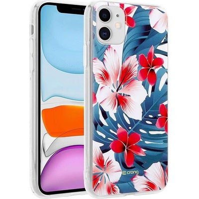 Crong Flower Case Ochranné případ iPhone 11 Pattern 03