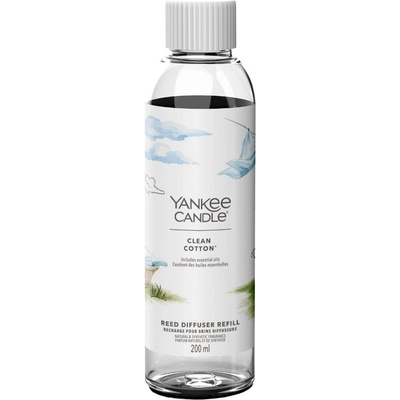 Yankee Candle Reed difuzér náplň Clean Cotton 200 ml – Zbozi.Blesk.cz