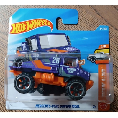 Hot Wheels Mercedes-Benz Unimog 1300L Truckin Along