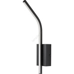 Rábalux 75088 - LED стенно осветително тяло за баня TILMANN 10W/230V 4000K IP44 черно (RL75088)