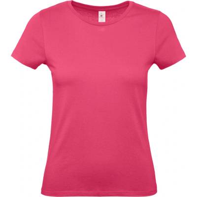 B&C Dámske tričko Basic ružová fuchsiová BB54E2813