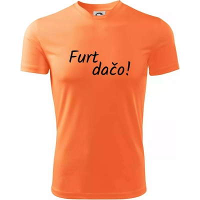 Furt dačo tričko Neon mandarine