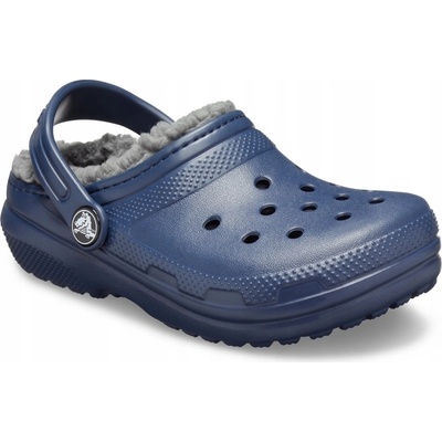Crocs Classic Lined Clog K navy charcoal – Zboží Mobilmania