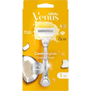 Gillette Venus Platinum Comfortglide OLAY Coconut (машина + 1 глава)