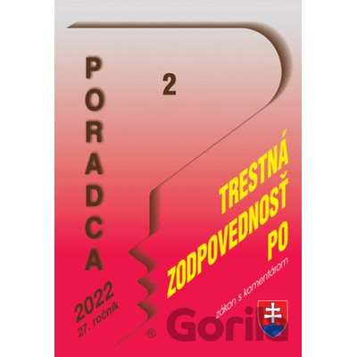 Poradca 2/2022 – Zákon o trestnej zodpovednosti právnických osôb