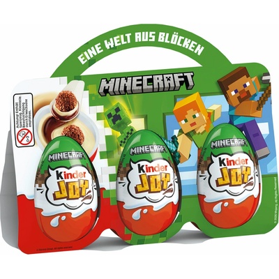 kinder JOY 'Minecraft' překvapení 3 x 20 g – Zboží Dáma