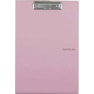 Pastelini A4 podložka s klipom ružová