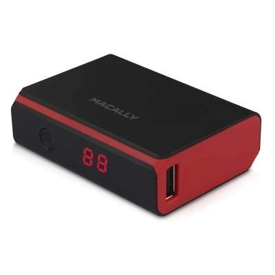 Macally Portable Power Charger 5200 mAh - външна батерия с USB изход за мобилни телефони и таблети (черна)