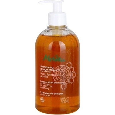 Melvita Hair šampón na vlasy s esenciálnymi olejmi Grapefruit & Honey 500 ml